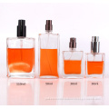 Square portable pump perfume bottle